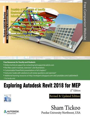 cover image of Exploring Autodesk Revit 2018 for MEP